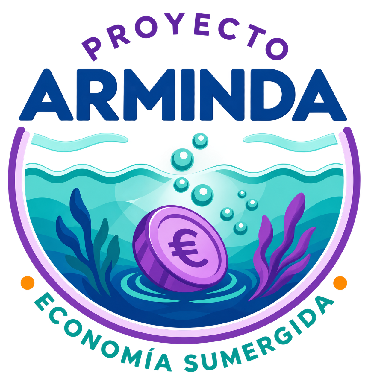 logo del proyecto Arminda sobre la economía sumergida